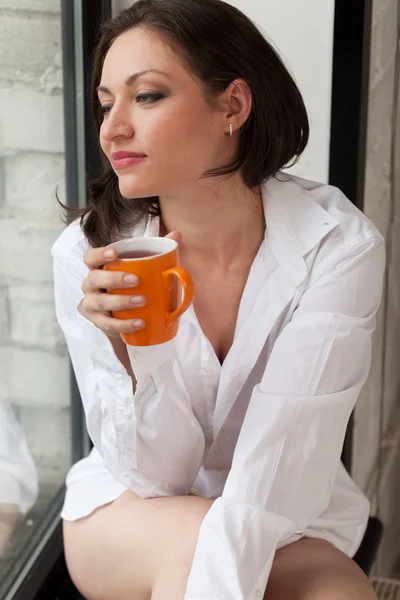 Morning tee — Stock Photo, Image