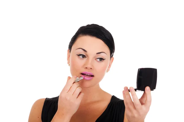 Maken van make-up — Stockfoto