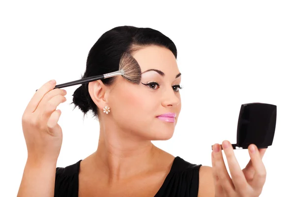 Making make-up — Stock Photo, Image