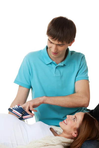 Waiting for a baby — Stock Photo, Image