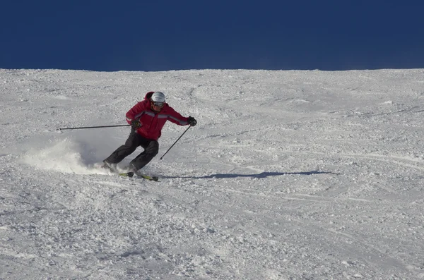 Ski resort Frankrijk espace killy — Stockfoto