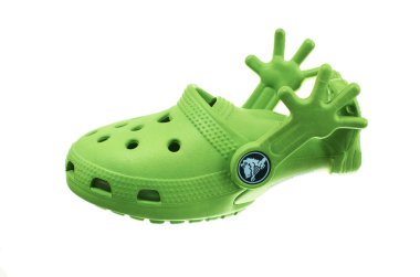 Çocuk oyuncağı. Yeşil Lastik Ayakkabı.