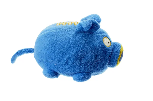 Speelgoed muis blauw. — Stockfoto