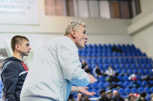 Meisterschaft der Region Moskau auf dem Karate-Kyokushinkai. — Stockfoto