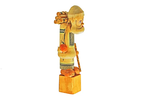 Statuetta in legno nonno . — Foto Stock