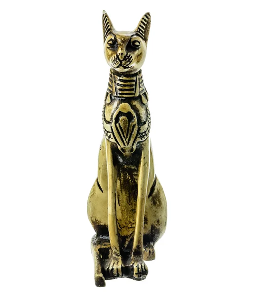 Porslin Figurin av en katt. — Stockfoto