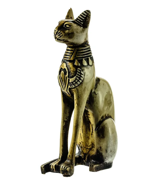 Porselen biblo bir kedi.