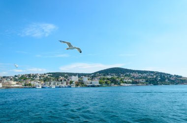 istanbul deniz manzarası.