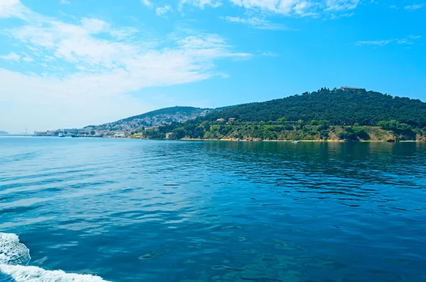 トルコ, マルマラ海τροπική παραλία στην Κεντρική Αμερική. — ストック写真