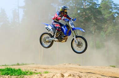 Lytkarino, moscow region, Rusya Federasyonu - 18 Mayıs 2013: motokros Kupası mo