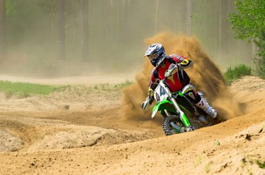 Lytkarino, moscow region, Rusya Federasyonu - 18 Mayıs 2013: motokros Kupası mo