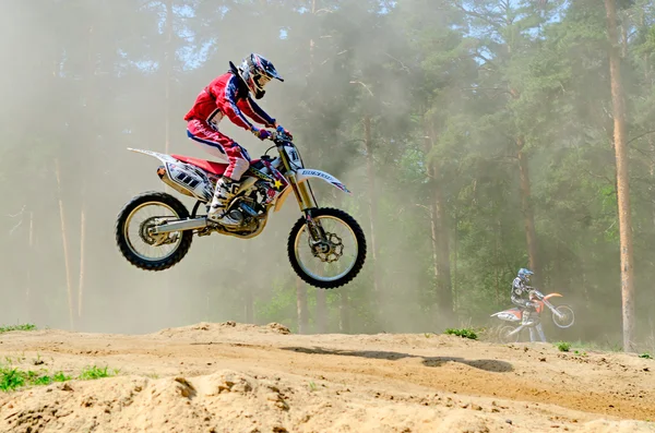 LYTKARINO, MOSCOW REGION, RUSSIA - 18 MAY 2013: motocross cup mo — Stock Photo, Image