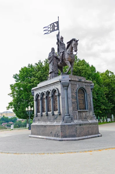 Zlatý prsten z Ruska, město vladimir. — Stock fotografie