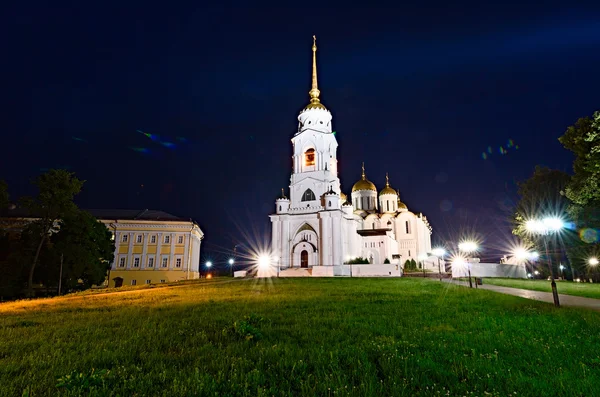 러시아의 블라디미르 시의 황금 반지. — 스톡 사진