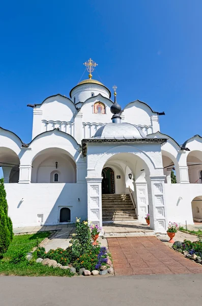 El anillo de oro de Rusia, ciudad de Suzdal . — Foto de Stock