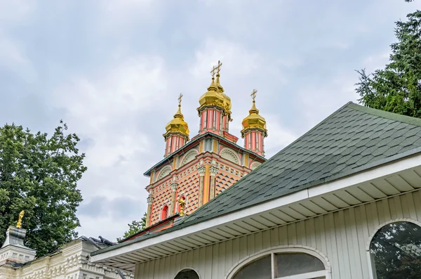 俄罗斯莫斯科地区，sergius 修道院圣三位一体. — 图库照片
