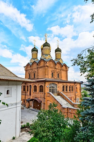 Kathedraal, het znamensky-klooster in Moskou. — Stockfoto