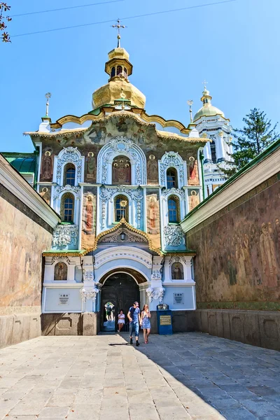 Kievo-pecherskaya lavra wurde 1051 gegründet, kiev, ukraine. — Stockfoto