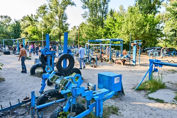 Kiev, Ukrayna hydropark, sporcular yetiştirmek.