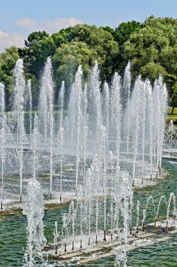 Emlak tsaritsyno, Moskova, Rusya.