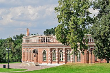 Emlak tsaritsyno, Moskova, Rusya.