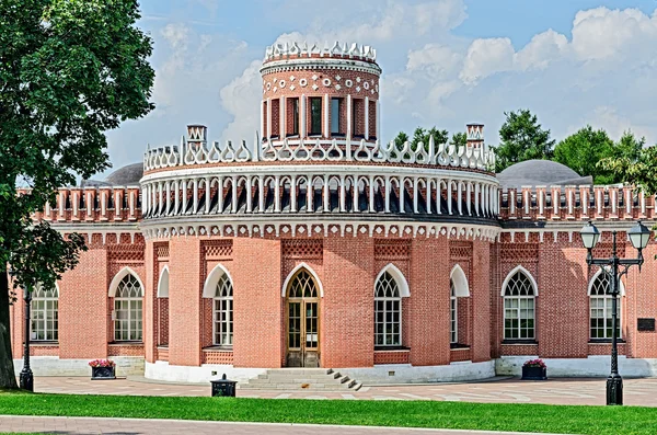 Panství tsaritsyno, Moskva, Rusko. — Stock fotografie