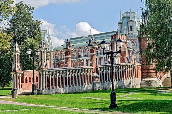 Estate tsaritsyno, Moskva, Ryssland. — Stockfoto