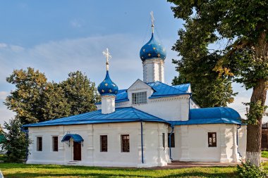 The Church of the Golden ring of Russia. clipart