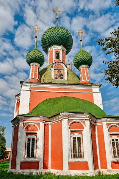 La Iglesia del anillo de oro de Rusia . Imagen De Stock