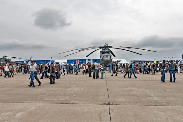 Salón Internacional de Aviación y Espacio MAKS en Zhukovsky, Rusia —  Fotos de Stock