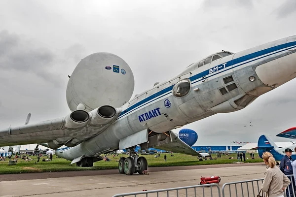 Salone internazionale dell'aviazione e dello spazio MAKS a Zhukovsky, Russia — Foto Stock