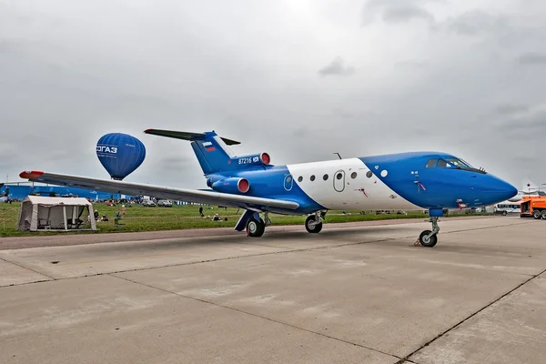 国際航空・宇宙サロン maks ジュコーフ スキー、ロシアで — ストック写真