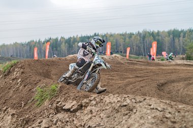 Motocross, ramenskoe, Rusya Federasyonu.