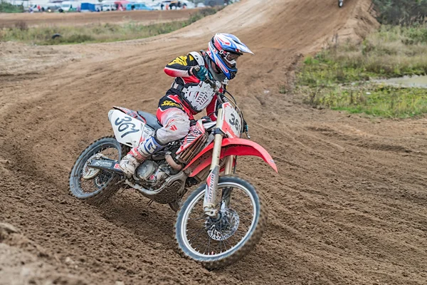 Motocross, Ramenskoe, Rússia . — Fotografia de Stock