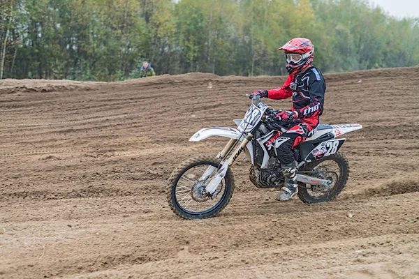 Motocross, ramenskoe, Ryssland. — Stockfoto