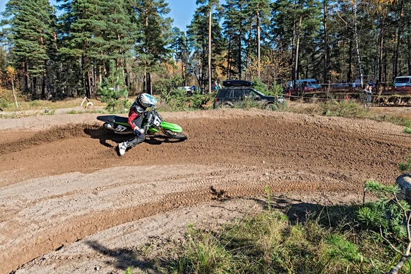 Motocross, lytkarino, Rusya Federasyonu. — Stok fotoğraf