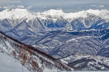 Olimpiyat Kayak izi rosa khutor.