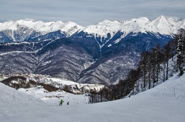 Olimpiyat Kayak izi rosa khutor.