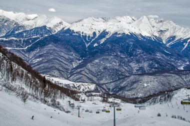 Olimpiyat Kayak izi rosa khutor.