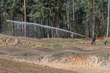 Motocross compertitions.