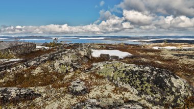 khibiny dağ silsilesi, kirovsk, murmansk bölgesi, Rusya Federasyonu.