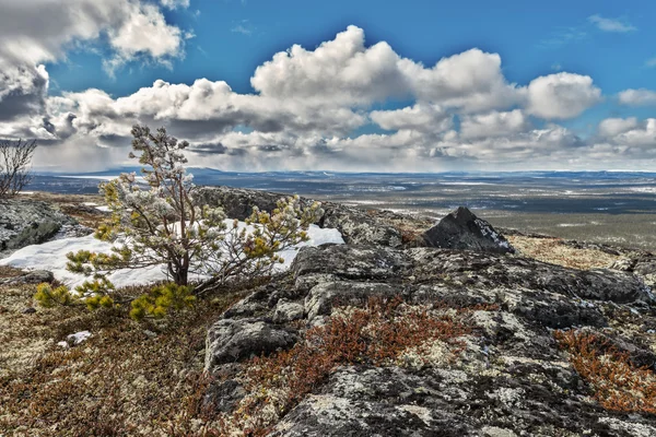 Khibiny Dağ Silsilesi Kirovsk Murmansk Bölgesi Rusya Federasyonu — Stok fotoğraf