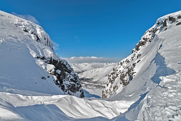 Khibiny Mountain Range Kirovsk Regione Murmansk Russia — Foto Stock