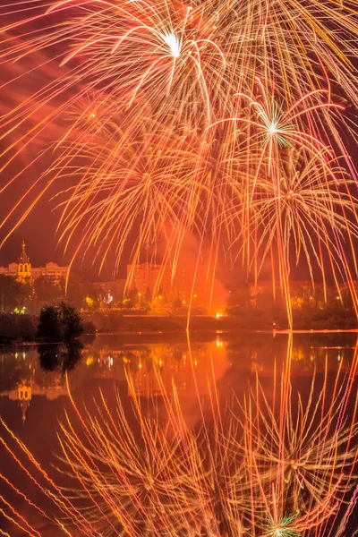 Pozdrav na počest vítězství nad nacisty. — Stock fotografie