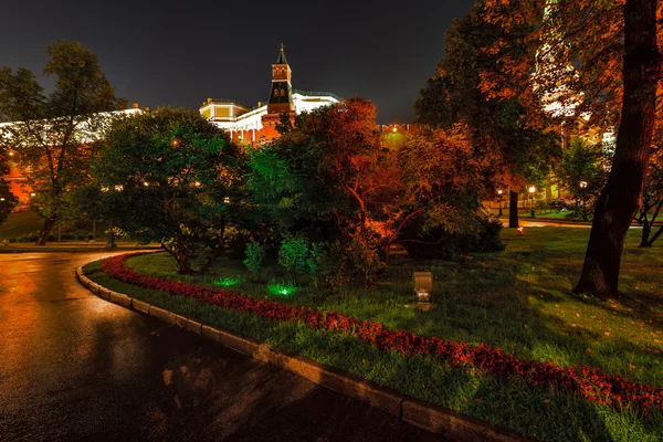 Moskva nikdy nespí. — Stock fotografie