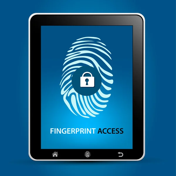 Fingerprint — Stock Vector