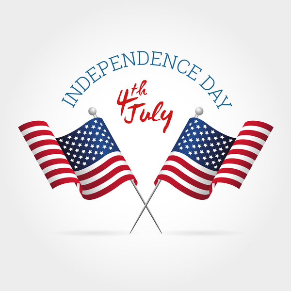 Independence Day Sign Stock Vector