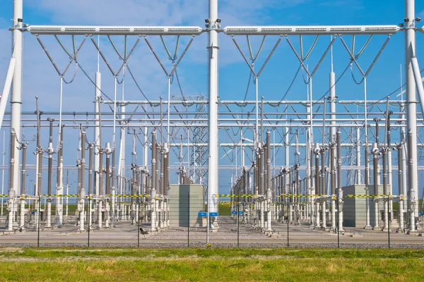 Central eléctrica de transformação — Fotografia de Stock