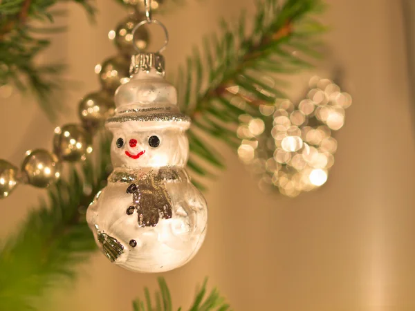 Decorative snowman — Stock Photo, Image