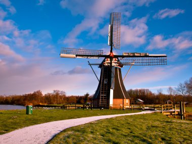 Rüzgar değirmeni Hollanda
